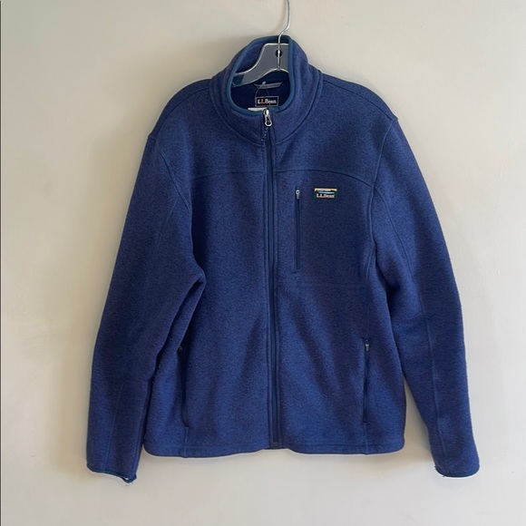 L.L. Bean Other - L.L. Bean Fleece Jacket Men’s XL Coat LL Navy Blue Sweater Full Zip New